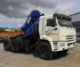 Тягач КАМАЗ 43118 с КМУ  2026 года новый
