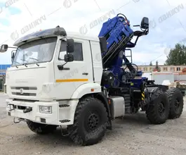 Тягач КАМАЗ 43118 с КМУ  2026 года новый фото 2