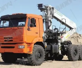 Тягач КАМАЗ 43118 с КМУ Инман ИФ-300 2026 года новый
