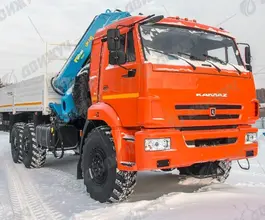 КАМАЗ 43118-50 с КМУ  2026 года новый фото 3