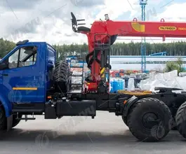 Тягач Урал Next 4320 с КМУ Инман ИТ-150 2026 года новый
