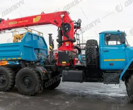 Тягач Урал 4320 с КМУ Инман ИТ-200 2026 года новый