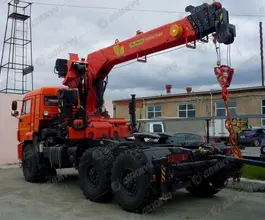Тягач КАМАЗ 43118 с КМУ Инман ИТ-180 2026 года новый