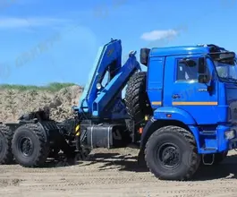 Тягач КАМАЗ 43118 с КМУ Инман ИМ-150 2026 года новый
