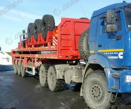Бортовой полуприцеп ТСП 9417 2026 года новый