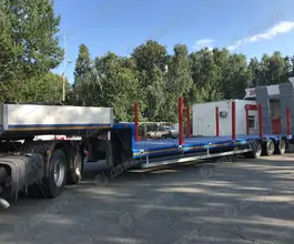 Полуприцеп-трал Grunwald Низкорамный 2026 года новый
