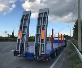 Полуприцеп-трал Grunwald Низкорамный 2026 года новый фото 3