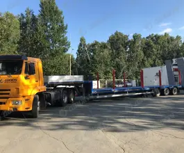 Полуприцеп-трал Grunwald Низкорамный 2026 года новый фото 5