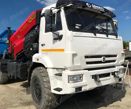 Тягач КАМАЗ 43118 с КМУ Palfinger PK 23500 2026 года новый фото 3