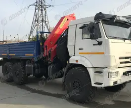 КАМАЗ 43118-50 с КМУ  2026 года новый