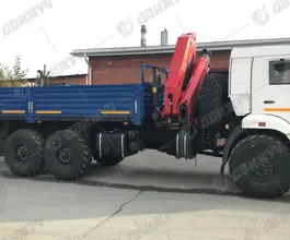 КАМАЗ 43118-50 с КМУ  2026 года новый фото 5