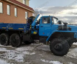 Урал 4320 с КМУ  2026 года новый фото 2