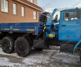 Урал 4320 с КМУ  2026 года новый фото 3