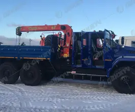 Шасси грузового автомобиля Урал NEXT с КМУ  2026 года новый фото 2