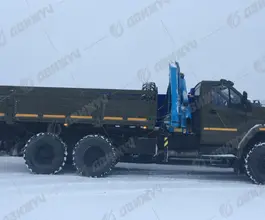 Шасси грузового автомобиля Урал NEXT с КМУ  2026 года новый фото 5