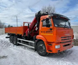 КАМАЗ 65115 с КМУ  2026 года новый фото 2