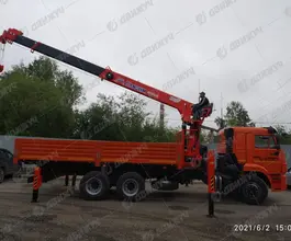 КАМАЗ 65115-50 с КМУ  2026 года новый