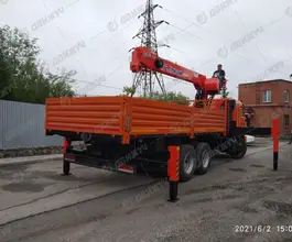 КАМАЗ 65115-50 с КМУ  2026 года новый фото 5