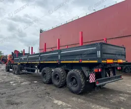Бортовой полуприцеп ЧМЗАП 99064-020К 2026 года новый фото 4
