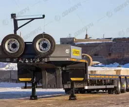 Полуприцеп-трал Grunwald Низкорамный 2026 года новый