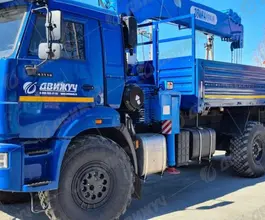 КАМАЗ 43118 с КМУ  2026 года новый фото 3