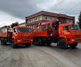 КАМАЗ 43118 с КМУ  2026 года новый фото 2