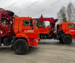 КАМАЗ 43118 с КМУ  2026 года новый фото 4