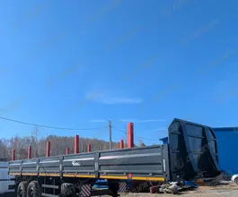 Бортовой полуприцеп ЧМЗАП 93853 2026 года новый фото 4