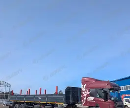 Бортовой полуприцеп ЧМЗАП 93853 2026 года новый фото 5