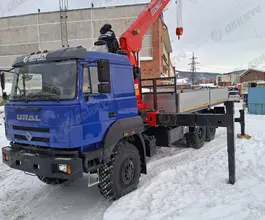 Урал 4320-80 с КМУ  2026 года новый фото 2