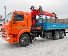 Самопогрузчик Камаз 65115 с КМУ ИТ-150 2025 года новый фото 3
