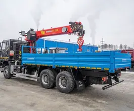 Самопогрузчик FAW 3250 с КМУ  2025 года новый фото 5