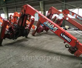 Кран-манипулятор Unic 343  б/у