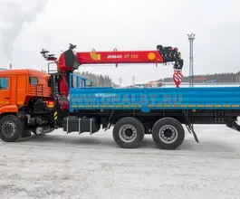 Самопогрузчик Камаз 65115 с КМУ ИТ-150 2025 года новый фото 4