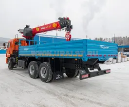 Самопогрузчик Камаз 65115 с КМУ ИТ-150 2025 года новый фото 5