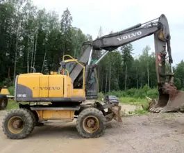 Экскаватор Volvo EW 140 C 2008 года б/у фото 3