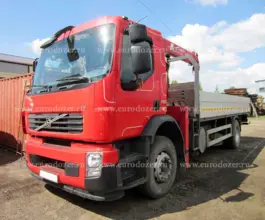 Самопогрузчик Volvo FE с КМУ  2007 года б/у фото 3