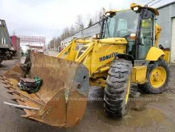 Экскаватор-погрузчик Komatsu WB 93 S-5 E0 2011 года б/у фото 3