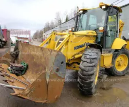 Экскаватор-погрузчик Komatsu WB 93 S-5 E0 2011 года б/у фото 3