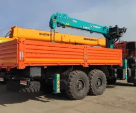 Самопогрузчик Камаз 43118 с КМУ HKTC 7016 2025 года новый фото 3