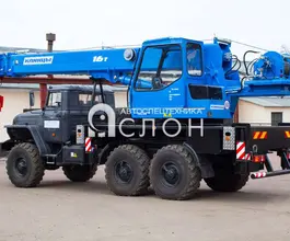 Автокран   Урал 5557 2025 года новый фото 3