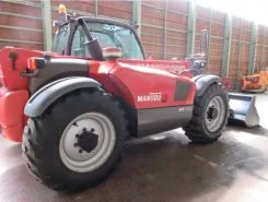 Фронтальный погрузчик Manitou MT 732 2009 года б/у фото 3