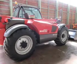 Фронтальный погрузчик Manitou MT 732 2009 года б/у фото 3