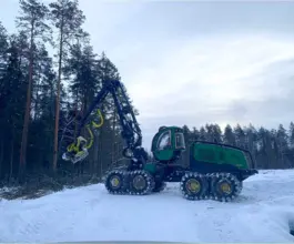 Харвестер John Deere 1270 E 2015 года б/у фото 3