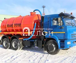МВ Ассенизатор 13 м3  Камаз 65115 2025 года новый фото 3