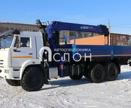 Самопогрузчик Камаз 43118 с КМУ Dong Yang SS1926 2025 года новый фото 3