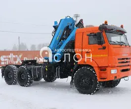 Тягач с КМУ Камаз 43118 2025 года новый фото 3