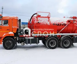 МВ Ассенизатор 10 м3  Камаз 65115 2025 года новый фото 3