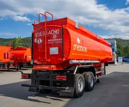 Полуприцеп-бензовоз ППЦ 36-24Д-3 УСТ 9465 5 мм ССУ 1500 2026 года новый фото 4