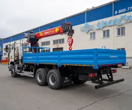 Самопогрузчик FAW 3250 с КМУ ИТ-150 2025 года новый фото 2